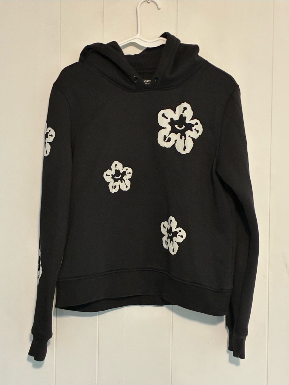 RokuStudio Tear Dripping Black Hoodie Designed in NYC